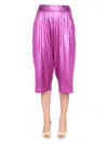 Tom Ford Women's Cashmere Bermuda Shorts In Fuchsia