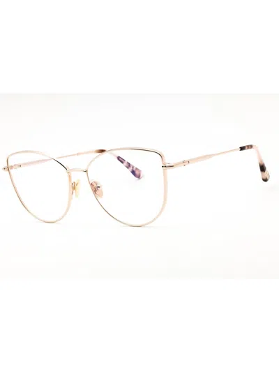 Tom Ford Women's Cat Eye Eyeglasses Ft5667-b - Sleek Metal Design In Gold