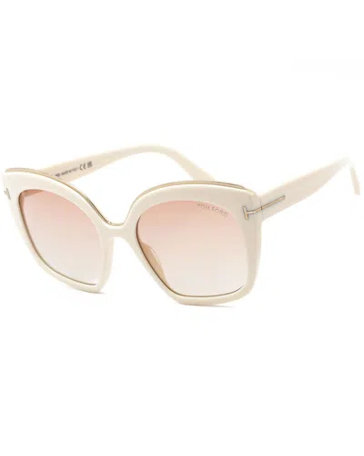 Tom Ford Women's Chantalle 55mm Sunglasses In Pink