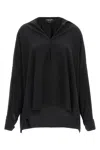 Tom Ford Crepe De Chine Shirt In Black