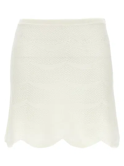 TOM FORD TOM FORD WOMEN CROCHET MINI SKIRT