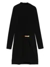 Tom Ford Cut And Sewn Evening Dress In Black