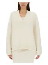 Tom Ford V-neckline Sweater Women In Ivory