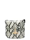 Tom Ford Tara Mini Crossbody Bag In Python-printed Leather