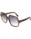 Tom Ford Women's Delphine 60mm Sunglasses In Gray