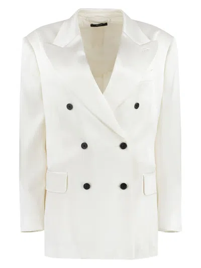 TOM FORD WOMEN'S DOUBLE-BREASTED JACKET