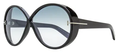 Tom Ford Women's Edie-02 Sunglasses Tf1116 01x Black 64mm In Multi