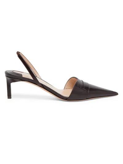 Tom Ford Women's Eva 55mm Leather Slingback Pumps In Black