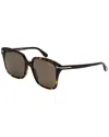 Tom Ford Women's Faye 56mm Polarized Sunglasses In Black
