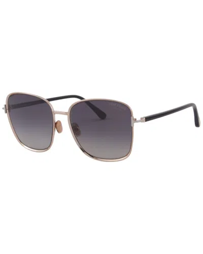 Tom Ford Women's Fern 57mm Polarized Sunglasses In Multi