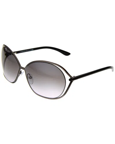 Tom Ford Women's Ft0157 66mm Sunglasses In Black