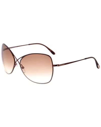 Tom Ford Women's Ft0250 63mm Sunglasses In Gold