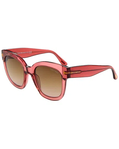 Tom Ford Women's Ft0613 52mm Sunglasses In Pink