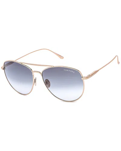 Tom Ford Women's Ft0784 59mm Sunglasses In Gold