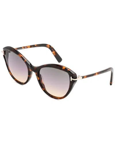 Tom Ford Women's Ft0850 62mm Sunglasses In Grey