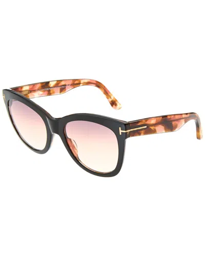 Tom Ford Women's Ft0870 54mm Sunglasses In Black