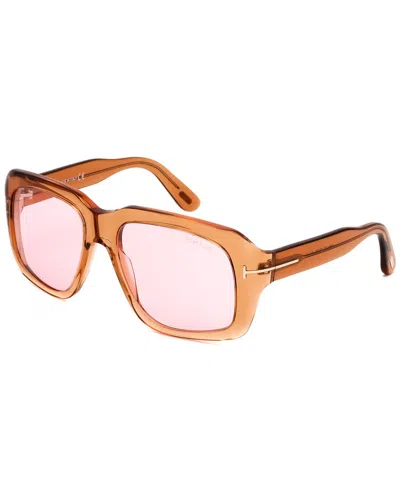 Tom Ford Women's Ft0885 57mm Sunglasses In Brown