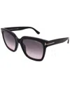 Tom Ford Eyewear Hayden Square Frame Sunglasses In Black