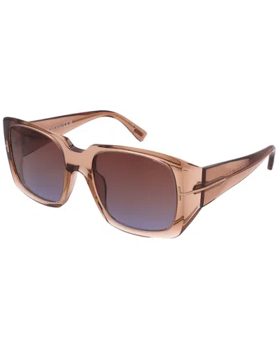 Tom Ford Women's Ft1035/s 51mm Sunglasses In Brown