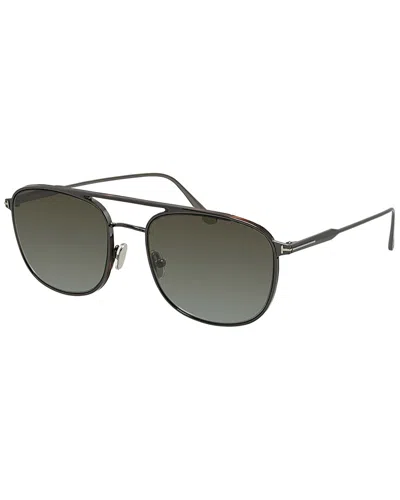 Tom Ford Women's Ft1137 55mm Sunglasses In Black