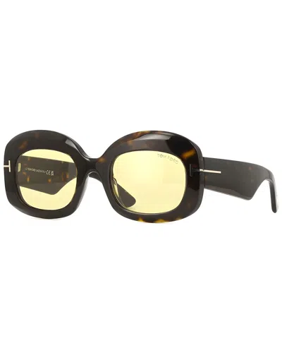 Tom Ford Women's Ft1219 53mm Sunglasses In Black