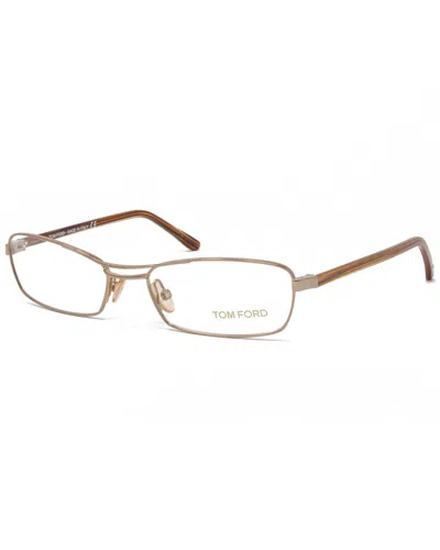 Tom Ford Women's Ft5109v 52mm Optical Frames In Gold