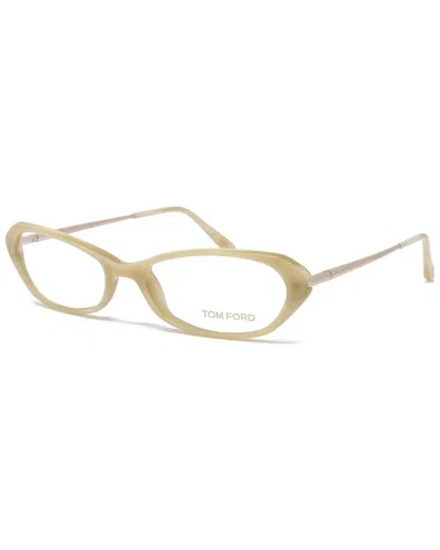 Tom Ford Women's Ft5109v 52mm Optical Frames In Gold