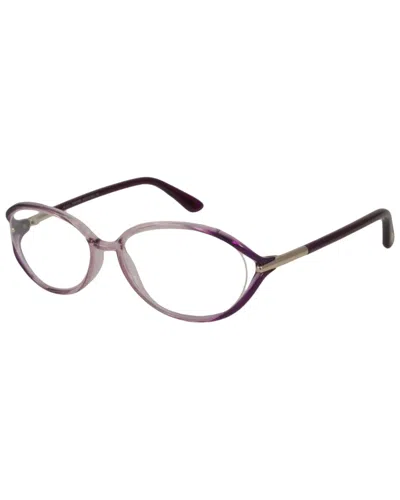Tom Ford Women's Ft5212-074-53 53mm Optical Frames In Purple