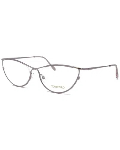 Tom Ford Women's Ft5214v 55mm Optical Frames In Gray