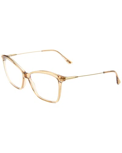 Tom Ford Women's Ft5687 46mm Optical Frames In Gold