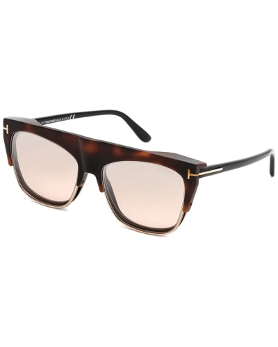 Tom Ford Women's Ft5690-b 55mm Optical Frames In Black