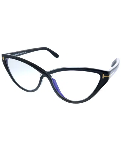 Tom Ford Women's Ft5729-b 56mm Optical Frames In Black