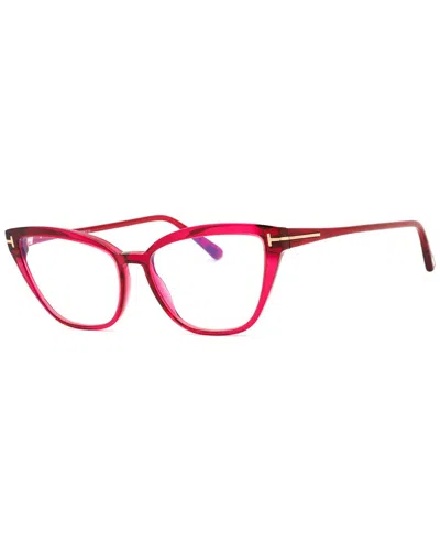 Tom Ford Women's Ft5825-b 55mm Optical Frames In Pink