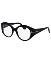 Tom Ford Nero Lucido Acetate Optical Glasses In Black