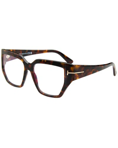 Tom Ford Women's Ft5951 54mm Optical Frames In Brown