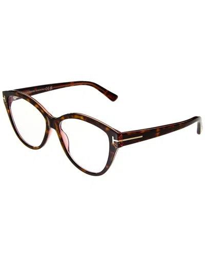 Tom Ford Women's Ft5954-b Optical Frames In Metallic