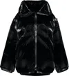 Tom Ford Glossy Nylon Down Jacket In Black