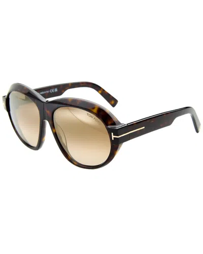 Tom Ford Women's Inger 59mm Sunglasses In Brown