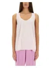 Tom Ford Jersey Top In Pink