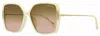 Tom Ford Women's Joanna Butterfly Sunglasses Tf1039 25f Ivory 59mm In Multi