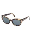 Tom Ford Women's Juliette 52mm Cat-eye Sunglasses
