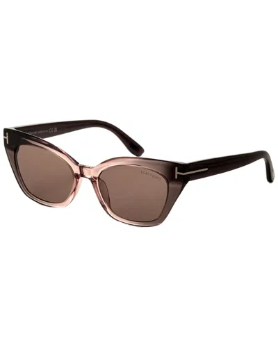 Tom Ford Women's Juliette 52mm Sunglasses In Brown