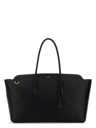 TOM FORD WOMEN'S LEATHER ALEXANDER EAST WEST SHOPPING BAG