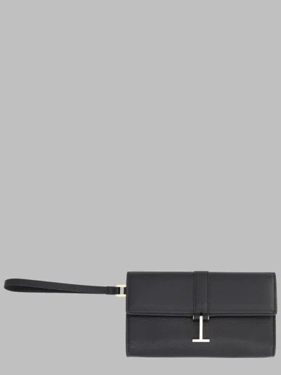 Tom Ford Women's Leather Wallet In Black