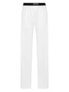Tom Ford White Relaxed-fit Lounge Pants In White