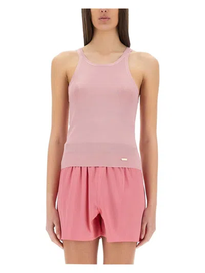 Tom Ford Women's Logo Plaque Tank Top