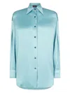 Tom Ford Relaxed Fit Shirt In Blue