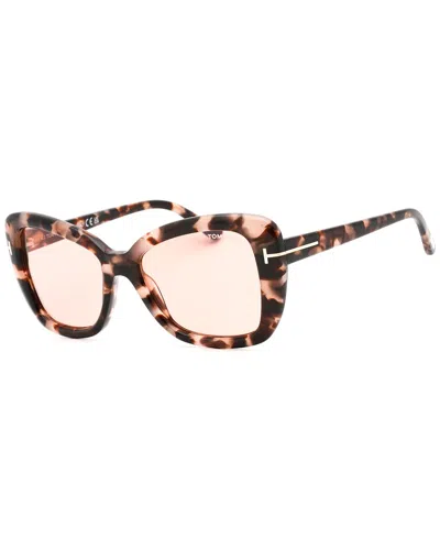 Tom Ford Women's Maeve 55mm Sunglasses In Brown