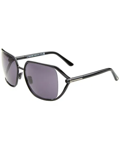 Tom Ford Women's Marta 60mm Sunglasses In Black