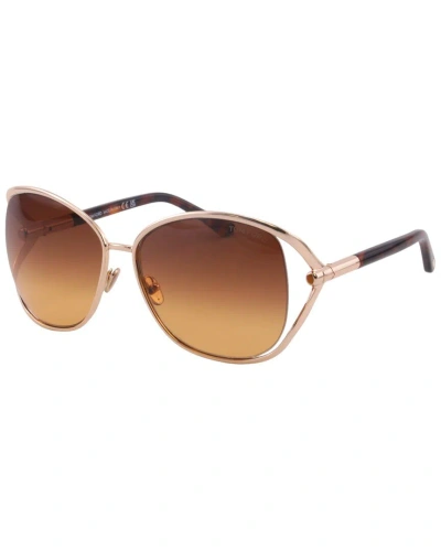 Tom Ford Women's Marta 62mm Sunglasses In Gold